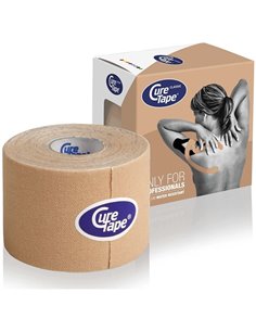Cure Tape Natural Vendaje Neuromuscular (5Cm X 5M) de Cure Tape