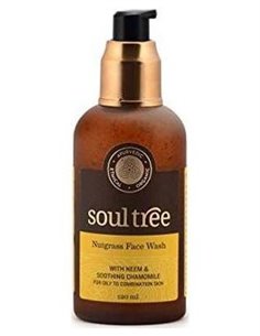 Gel Limpiador Facial Nutglass Y Neem 120Ml. de Soultree