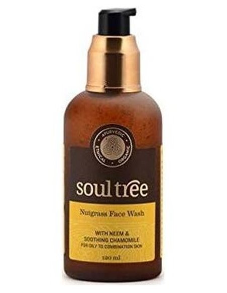 Gel Limpiador Facial Nutglass Y Neem 120Ml. de Soultree