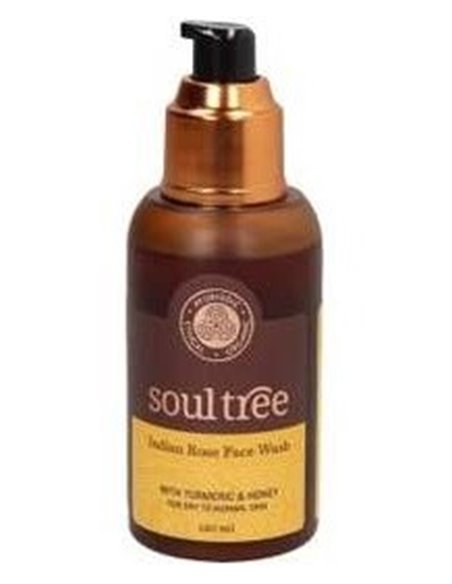 Gel Limpiador Facial Rosas Y Curcuma 120Ml. de Soultree