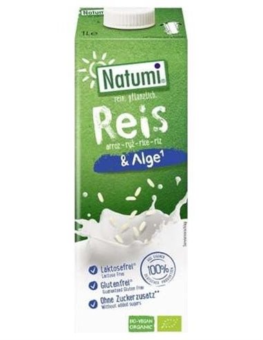 Bebida Vegetal De Arroz Con Algas 1Lt. Bio Sg de Natumi