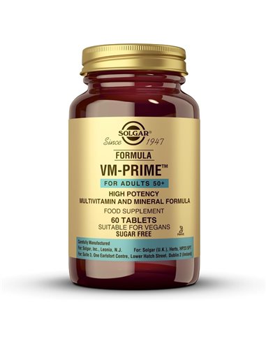VMPrime® (+50 años)  60 comprimidos Solgar