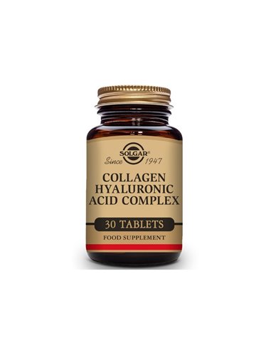 Colagen Acido Hialuronico Complex 120Mg. 30Comp. de Solgar