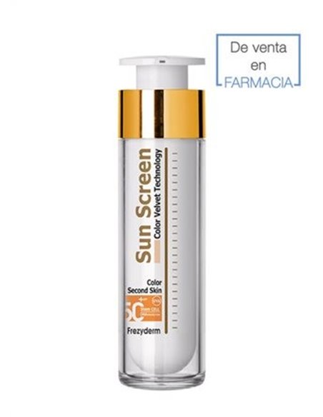 Sun Screen Color Velvet Spf 50+ Crema Solar 50Ml. de Frezyderm