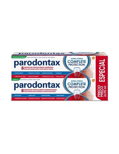Parodontax Complete Protection Extra Fresh 2X75 Ml de Parodontax
