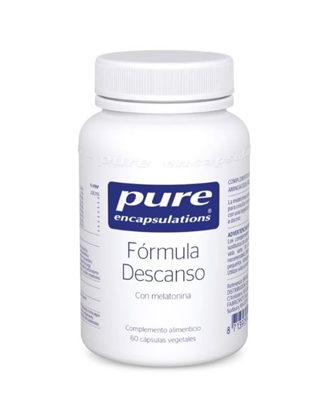 Fórmula Descanso 60cap (24x45g) de Pure Encapsulations