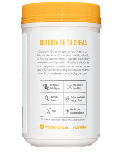 Vital Proteins Collagen Creamer Vainilla 300Gr. de Vital Proteins