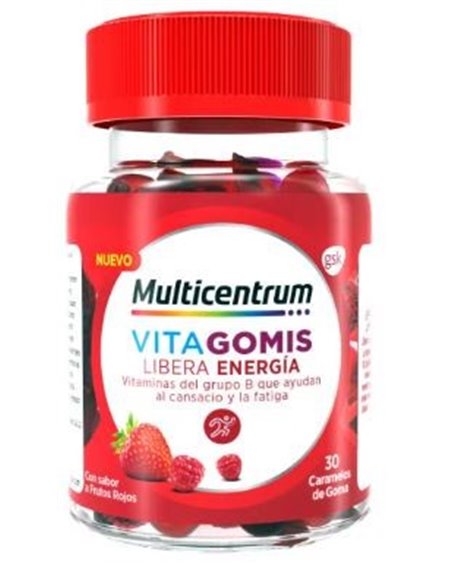 Multicentrum Vitagomis Energia 30 Caramelos Goma de Multicentrum