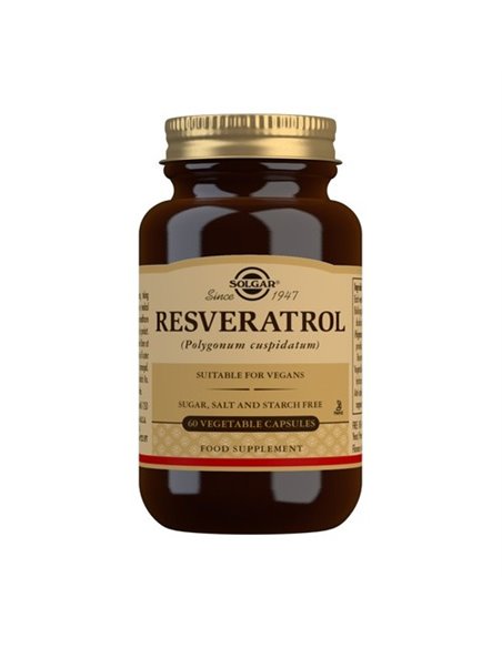 Resveratrol  60 cápsulas vegetales Solgar