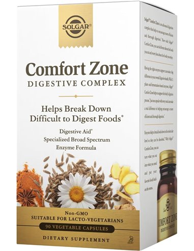 Confort Zone Digestive Complex 90Cap.Veg. de Solgar