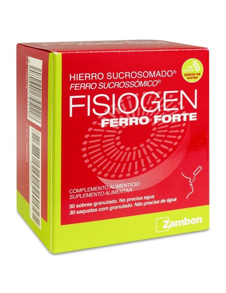 Fisiogen Ferro Forte 30 Sobres Zambon