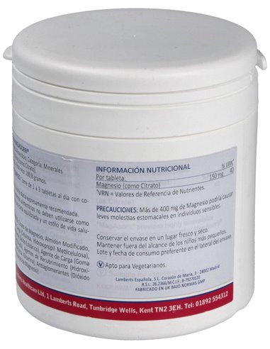 MagAsorb® (Magnesio 150 mg como citrato) de Lamberts
