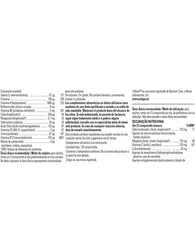 Male Multiple (Compl.Para El Hombre) 120Comp. de Solgar