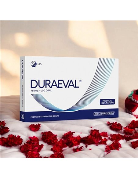 Duraeval 768mg 15 capsulas MSR Lab