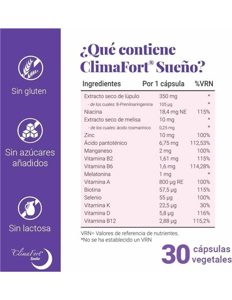Climafort Sueño 30Cap. de Niam