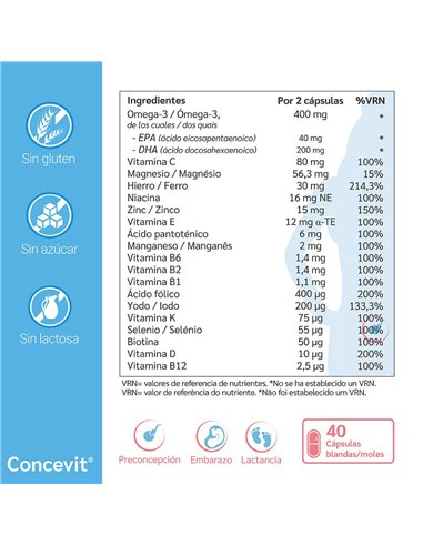 Concevit Preconcepcion 40Cap. de Niam