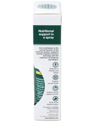 Iron 10 Hierro Spray Oral 25Ml. de Better You