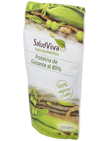 Proteina De Guisante 80%  250Gr. Bio Sg S/A Vegan de Salud Viva