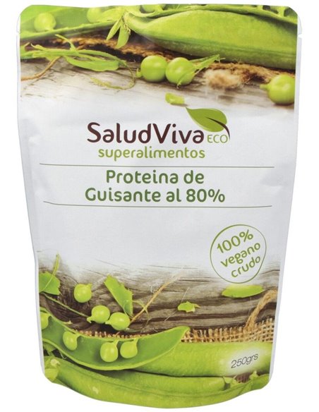 Proteina De Guisante 80% 250Gr. Bio Sg S/A Vegan de Salud Viva