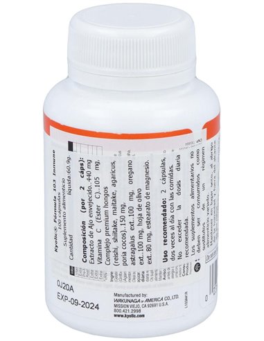 Kyolic Formula 103 Inmune 100Cap. de Universo Natural