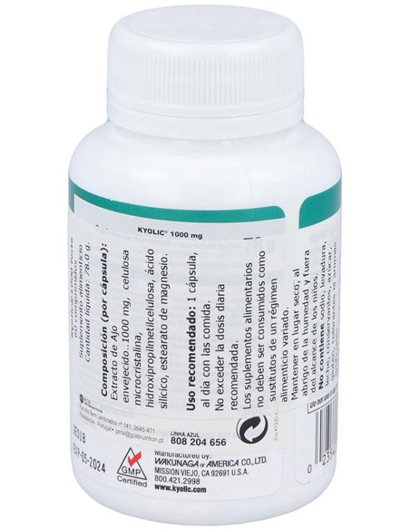 Kyolic Forte 1000Mg. 60Comp. de Universo Natural