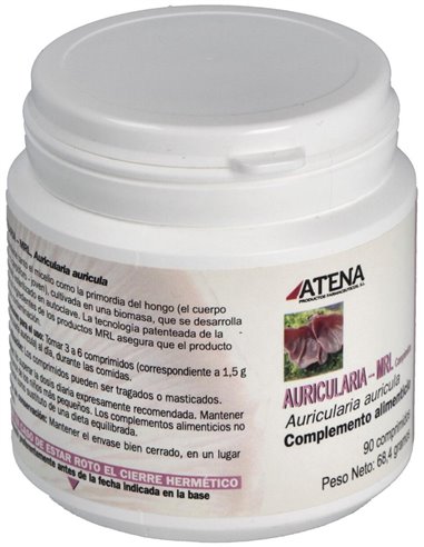 Auricularia-Mrl 500Gr. 90Comp. de Atena