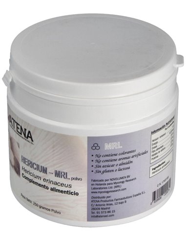 Hericium-Mrl 250Gr. En Polvo de Atena