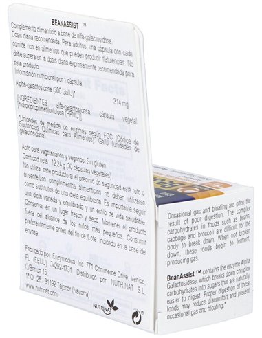Beanassist 30Cap.Veg. de Enzymedica