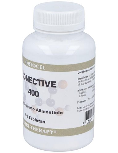 Conective-400 (Lisina+Prolina) 90Cap. de Ortocel Nutri-Therapy