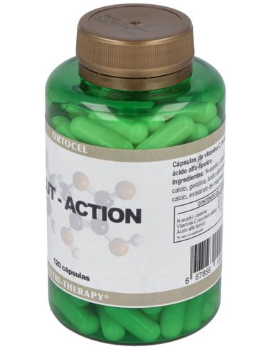 Glut-Action 120Cap. de Ortocel Nutri-Therapy
