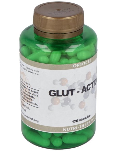 Glut-Action 120Cap. de Ortocel Nutri-Therapy