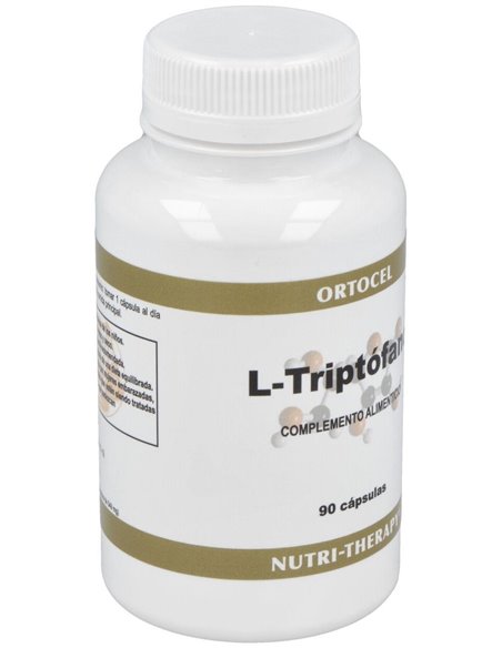 Triptofano 500Mg. 90Cap. de Ortocel Nutri-Therapy