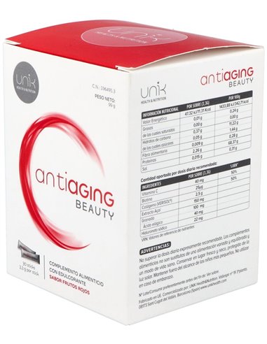 Unik Antiaging Beauty 30Sticks de Unik