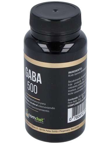Gaba 500Mg. 60Cap. de Comdiet