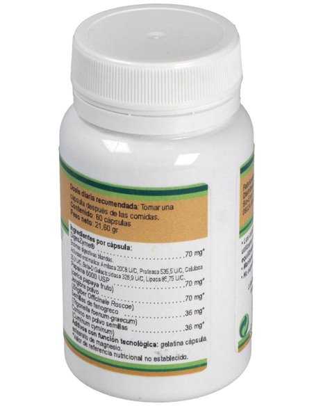Enzimas Formula Complex 60Cap. de Nutri-Force