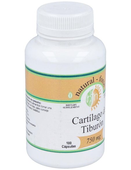 Cartilago De Tiburon 750Mg. 100Cap. de Nutri-Force