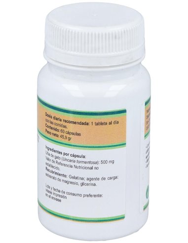 Uña De Gato 500Mg. 60Cap. de Nutri-Force