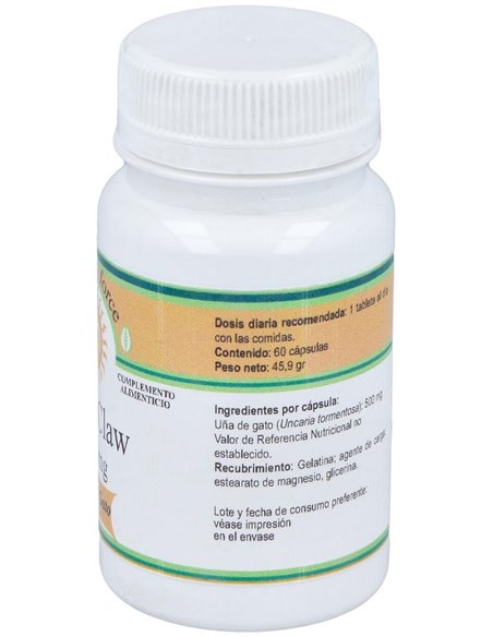 Uña De Gato 500Mg. 60Cap. de Nutri-Force