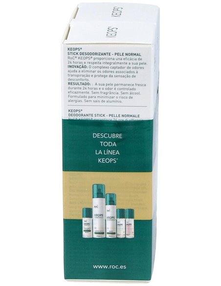 Pack Roc Keops Deo Stick Piel Normal 2X40Ml. de Roc