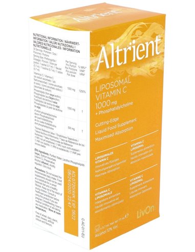 Altrient Vitamina C Liposomal 30 Sobres Altrient