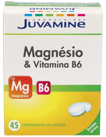 Juvamine Magnesio + B6 45Comp. de Juvamine