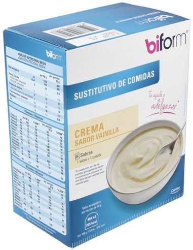 Biform Crema Vainilla 6Sbrs de Dietisa (Dielisa)