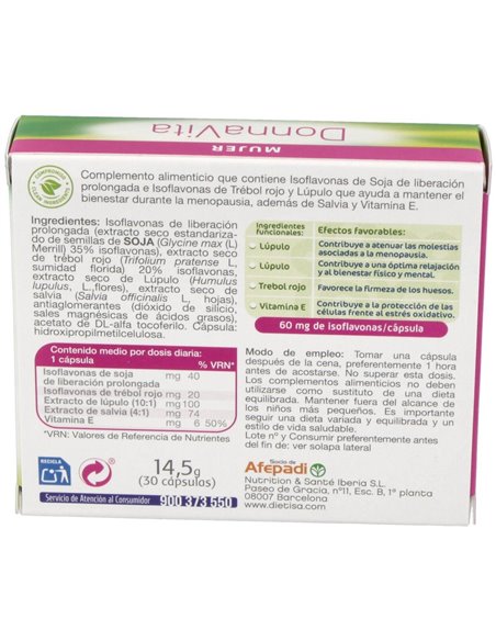 Donnavita 30Cap. de Dietisa (Dielisa)