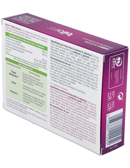 Doble Acción  Envase 30 Cápsulas(15 Tomas) de Biform®