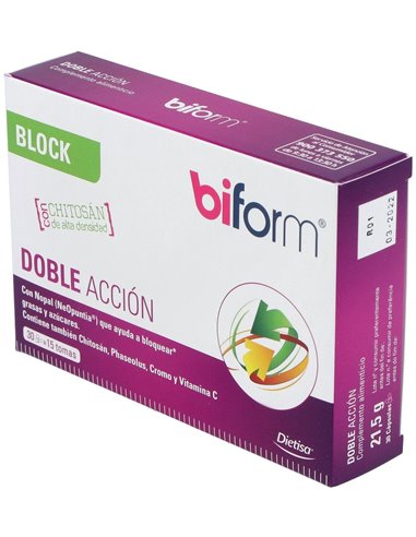 Block Doble Accion 30Cap. de Dietisa (Dielisa)