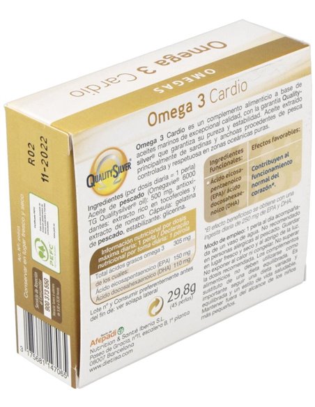 Omega 3 Cardio 45Perlas de Dietisa (Dielisa)
