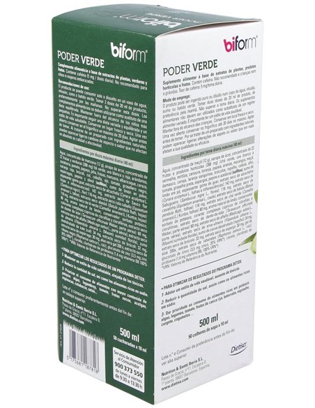 Biform Poder Verde 500Ml. de Dietisa (Dielisa)