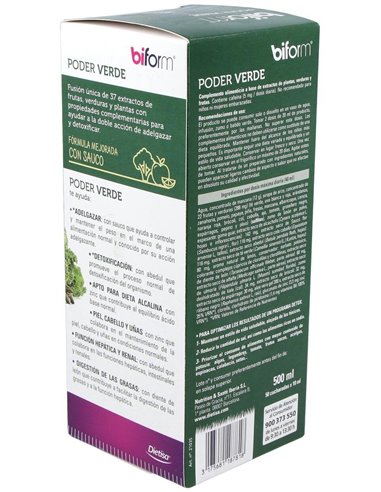 Poder Verde   Envase 500 Ml(12-13 Días) de Biform®
