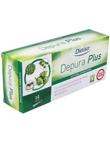 Depura Plus   Envase 14 Viales(14 Dias) de Dielisa®