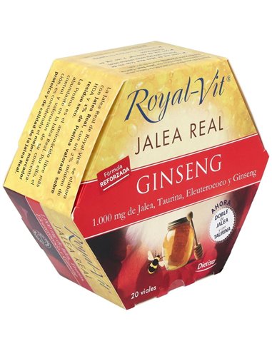 Jalea Real Royal Vit Ginseng 1000Mg Taurina  20Amp de Dietisa (Dielisa)